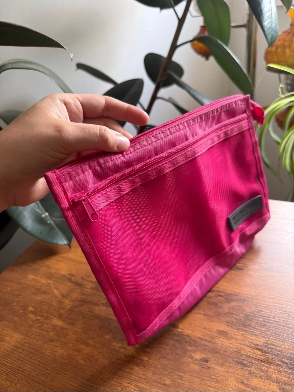 International Arrivals Pink Travel Pouch